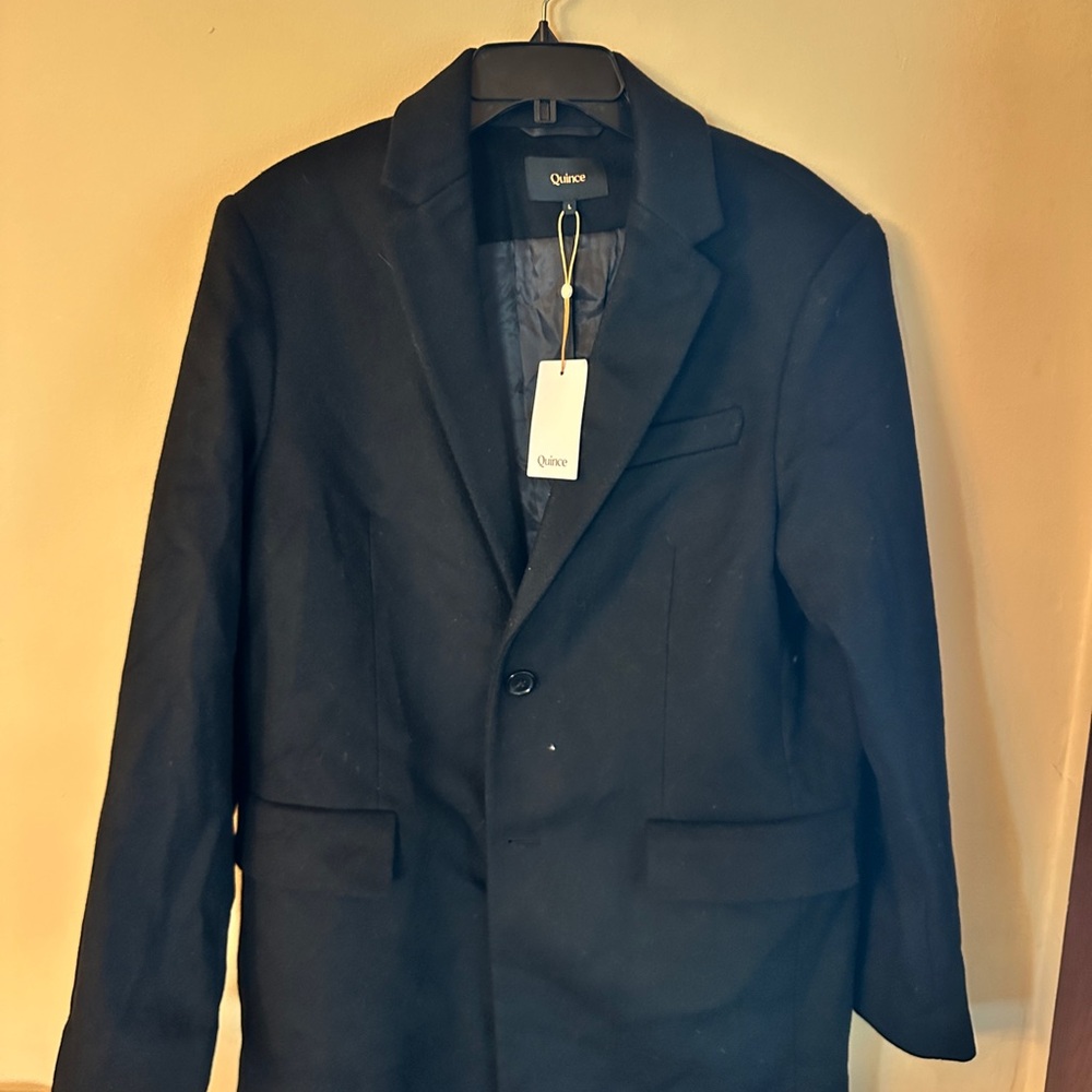 Quince women’s Italian wool peacoat